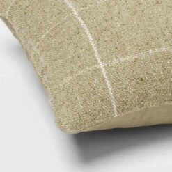 Oblong Windowpane Woven Decorative Throw Pillow Green - Threshold™ -Best Home Decoration GUEST 7f3cf003 e862 443f a263 8ad99d00133e