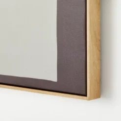 24" X 30" Simple Abstract Shape Framed Canvas - Threshold™ Designed With Studio McGee -Best Home Decoration GUEST 8163a7eb b04b 4c7f bcfc e02594b09bb2