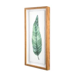 (Set Of 3) 28"x12" Framed Leaves Decorative Wall Art White - Threshold™ -Best Home Decoration GUEST 8176423f 41b8 4092 bb29 d3a72d0feae8