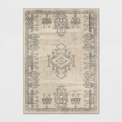 Hancock Distressed Center Motif Rug Beige - Threshold™ -Best Home Decoration GUEST 83a3285f 266c 4fe0 977c ecd0bb0848d3