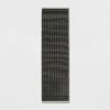 2'x7' Hand Woven Cotton/Wool Runner Black - Threshold™ -Best Home Decoration GUEST 86f135cf 5fce 44c4 a987 8902a42a7a22