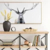 47" X 24" Deer Framed Wall Canvas - Threshold™ -Best Home Decoration GUEST 8e888605 181c 44f4 9f5e 44f2a41e042c