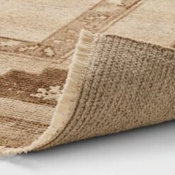 5'x7' Hand Knotted Wool Area Rug Brown/Cream - Threshold™ Designed With Studio McGee -Best Home Decoration GUEST 8fd47e3d 5812 4ef0 a564 0c29ce75f322