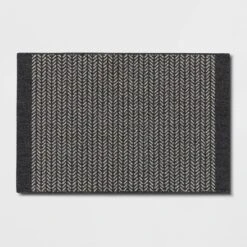 Herringbone Rug Gray - Threshold™ -Best Home Decoration GUEST 8ffa1701 5eff 4e80 9b21 e7f9fed080fc