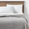 60"x80" Marled Boucle Bed Throw With Fringe Gray - Threshold™ -Best Home Decoration GUEST 91326274 375b 4658 b825 f371f9be2049