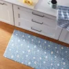 60" X 20" Floral Comfort Runner Mat Blue - Threshold™ -Best Home Decoration GUEST 92c703af 2d9e 428e add1 24b83a25e5da
