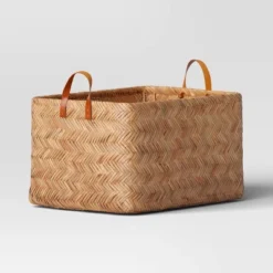 Herringbone Weave Cube Basket - Threshold™ -Best Home Decoration GUEST 9746e0cb 6236 4de0 bc13 202d9d820b69