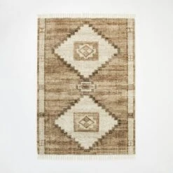 Double Medallion Persian Style Rug Tan - Threshold™ Designed With Studio McGee -Best Home Decoration GUEST 97cac890 26d8 4ae1 8521 544e554d1190