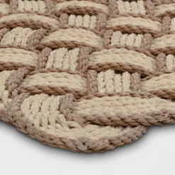1'6"x2'6" Lovers Knot Coir Doormat Cream/Brown - Threshold™ -Best Home Decoration GUEST 98a8230d 92be 4796 b2ee ed1b6f984e7c
