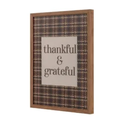 16" X 20" Thankful & Grateful Framed Under Plexi - Threshold™ -Best Home Decoration GUEST 9fe6a2a5 fdbe 4a2f a30d 4548841ce9d7