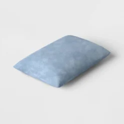 Oversize Washed Cotton Velvet Lumbar Throw Pillow Light Blue - Threshold™: Indoor Decorative Cushion, Hidden Zipper, Polyester Fill -Best Home Decoration GUEST a47ad980 18c9 4ab0 bebe 2c4c24fb7594