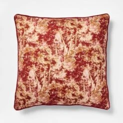 24"x24" Abstract Tree Printed Throw Pillow With Gusset - Threshold™ Designed With Studio McGee -Best Home Decoration GUEST a6927396 6220 4849 9a04 88a9ea4a5cb6