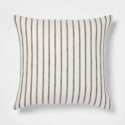 Oversized Cotton Striped Square Throw Pillow - Threshold™ -Best Home Decoration GUEST ab5e725c aa17 43dd 9fa3 af75f3484fd1