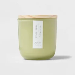 Citron And Sands Candle Green - Threshold™ -Best Home Decoration GUEST ac29f15a 74a7 4509 9e2b 431f209854df