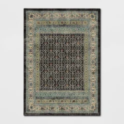Distressed Geometric Tufted Area Rug Green - Threshold™ -Best Home Decoration GUEST ac2e2a72 b0f8 400b a4d8 135964324c89