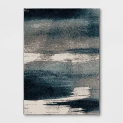 Abstract Watercolor Rug Blue - Threshold™ -Best Home Decoration GUEST b15ed97b 9bb2 426c a0c4 255aec71676a