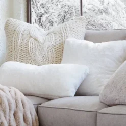 50"x60" Ruched Faux Rabbit Fur Throw Blanket - Threshold™ -Best Home Decoration GUEST b29ec717 0450 43ed a746 fbc4a787692a