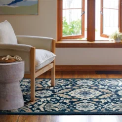4'x6' Persian Area Rug Blue - Threshold™