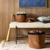 Small Canvas Storage Basket - Threshold™ Designed With Studio McGee