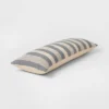Oversized Oblong Woven Stripe Throw Pillow Gray - Threshold™ -Best Home Decoration GUEST b997a11e 2e49 48cf af92 9651d928df85