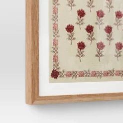 (Set Of 2) 16"x 20" Embroidered Floral Textile Wall Decors Neutrals - Threshold™ -Best Home Decoration GUEST ba7a64e4 cf00 4711 897a 1248fce0b7bd