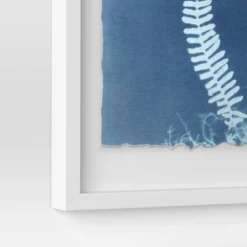 (Set Of 2) 16" X 20" Float Mount Plant Print Framed Wall Poster Set White - Threshold™ -Best Home Decoration GUEST bb8adcad a5ed 4a87 97ad 733d702ca873