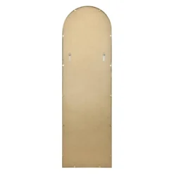 20" X 65" Arched Metal Leaner Mirror Brass - Threshold™ -Best Home Decoration GUEST bc7f553b 3945 45cf 92bd ab90da94503f