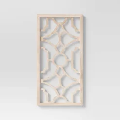Set Of 2 Wood Lattice Wall Hanging Brown - Threshold™ -Best Home Decoration GUEST bd3f96a2 abba 4d78 96ff eba1d5ba3951