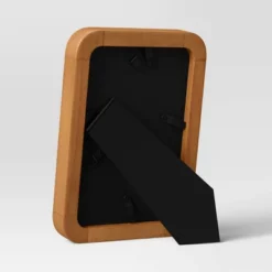 Rounded Corner Medium Wood Single Image Table Frame Brown - Threshold™ -Best Home Decoration GUEST bda219e0 4819 4b0b a7d5 f38413072ffe