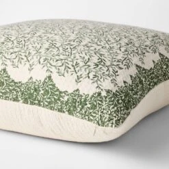 24"X24" OS Square "Brubaker Allover" Cotton Dobby Pillow - Threshold™ Designed With Studio McGee -Best Home Decoration GUEST bdca02d0 c1a2 4ee5 ba77 a718a7feed46