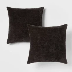 2pk Chenille Square Throw Pillows - Threshold™ -Best Home Decoration GUEST bdea0f6e 1816 4d8e 815f 6f253cfd7c48