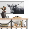 47" X 24" Highland Cow Framed Canvas - Threshold™ -Best Home Decoration GUEST c05618ba a929 49e1 8638 f2e7e30397ac