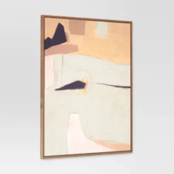 (Set Of 2) 24" X 30" Earth Abstract Framed Canvases Brown - Threshold™: Modern Vertical Wall Art, Digital Print -Best Home Decoration GUEST c1e6d7d6 301e 493f 9c76 c12c8447e2bf