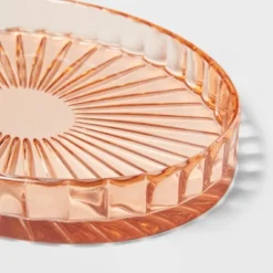 Colored Glass Bath Tray Pink - Threshold™ -Best Home Decoration GUEST c21a1253 834e 40b8 b713 dffa5f4f5649