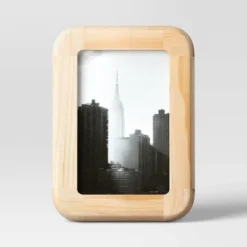 Rounded Rectangle Wood Table Frame Natural - Threshold™ -Best Home Decoration GUEST c5998b58 94c3 4ae4 9c29 fb85c5d582a1