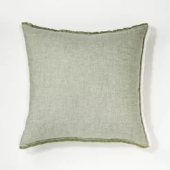 Oversized Reversible Linen Square Throw Pillow With Frayed Edges - Threshold™ Designed With Studio McGee -Best Home Decoration GUEST c59c1768 fd6d 4d82 b66e 9c30a01bb949