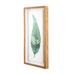 (Set Of 3) 28"x12" Framed Leaves Decorative Wall Art White - Threshold™ -Best Home Decoration GUEST c5e9b8e6 0d03 4546 a2ff 5780b3b021fd