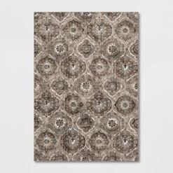 Bailey Companion Tile Print Accent Rug Tan - Threshold™ -Best Home Decoration GUEST c86a9554 2700 48a9 8622 373c214e30ab