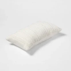 Oversized Textural Woven Throw Pillow Cream - Threshold™ -Best Home Decoration GUEST cc935038 2e50 4838 8047 09b6d54278dc