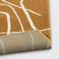 Abstract Lines Rug Mustard - Threshold™ -Best Home Decoration GUEST cca0bc3c 806a 47d8 8f87 8e41af0c0055