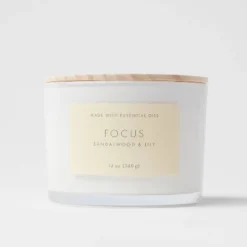 Wood Lidded Glass Wellness Focus Candle - Threshold™ -Best Home Decoration GUEST ccaaeff8 d438 4560 918b 7bc307fe7418