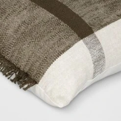 Oversized Textured Woven Cotton Striped Lumbar Throw Pillow - Threshold™ -Best Home Decoration GUEST cddb71f7 fcde 45d4 a746 10b0d774350c