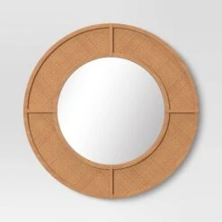 28" Caning Round Wall Mirror - Threshold™ -Best Home Decoration GUEST ce15ebf4 322d 4790 aab6 2401decc5ae6