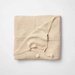 Windowpane Knit Throw Blanket With Tassels - Threshold™ Designed With Studio McGee -Best Home Decoration GUEST cfcc0bd1 9145 44d1 8936 b585b371ea06