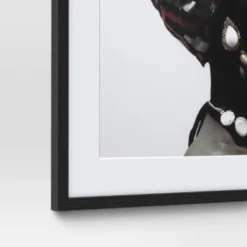 24" X 30" 2pc Cultural Framed Wall Posters - Threshold™: Modern Art Lithograph, Black Frame -Best Home Decoration GUEST cfd2b0d5 eb8e 463e 9da4 5b81d97bca90