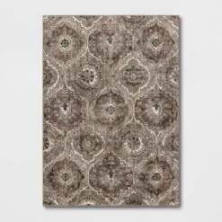 Bailey Companion Tile Print Accent Rug Tan - Threshold™ -Best Home Decoration GUEST d00359d8 bd38 459d 9674 24496cb8f19e