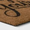 1'6"x2'6" Yay You're Here Coir Doormat Black/Beige - Threshold™ -Best Home Decoration GUEST d1d7a480 4ab0 46e4 8395 0dbb9df0dfcd