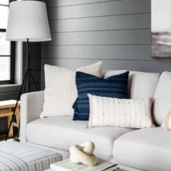 36" X 36" Dreary Abstract Landscape Framed Wall Canvas - Threshold™ Designed With Studio McGee -Best Home Decoration GUEST d202b3d7 589d 4f85 968a 8dc99424faa2