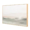 47" X 24" Haze Framed Wall Canvas - Threshold™: Modern Abstract Digital Art, Beige Frame -Best Home Decoration GUEST d2fe86b5 fa26 4ffd 8deb 1644593dd56a