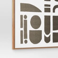 (Set Of 2) 24" X 30" Morphology Framed Wall Canvases Gold - Threshold™ -Best Home Decoration GUEST d345996e f7ec 4295 9507 71191ced31df